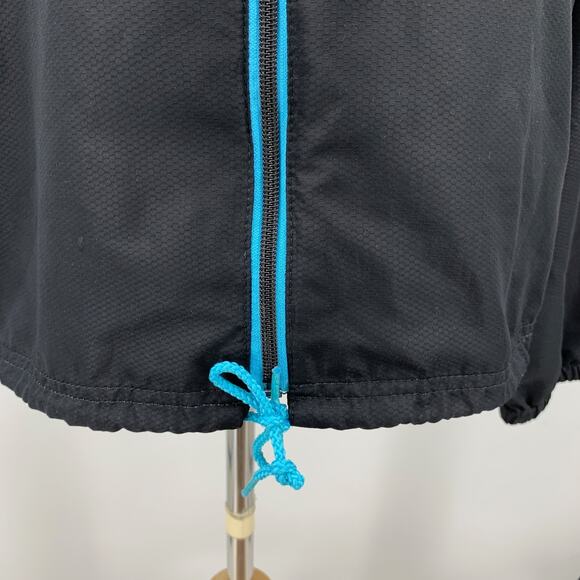 Quiksilver Jacket Womens S Small Black Full Zip Hooded Performance Lightweight - Picture 3 of 12